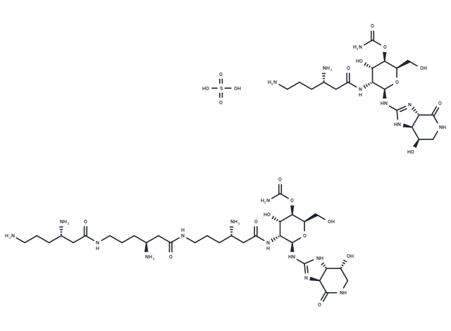 Nourseothricin sulfate Chemical Structure