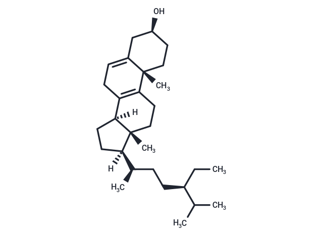 TargetMol Chemical Structure Stigmasta-5,8-dien-3-ol