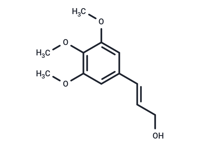 3,4,5-Trimethoxycinnamyl alcohol Chemical Structure