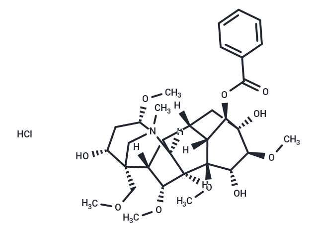 TargetMol Chemical Structure Benzoylmesaconine hydrochloride