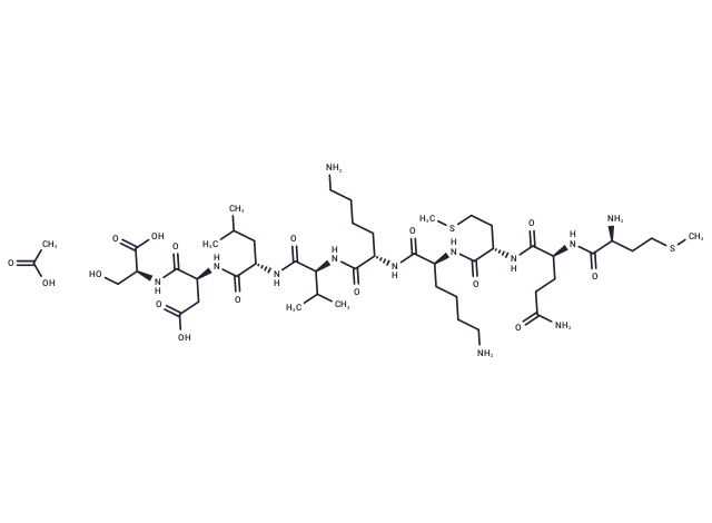 Anti-Inflammatory Peptide 1 Acetate Chemical Structure