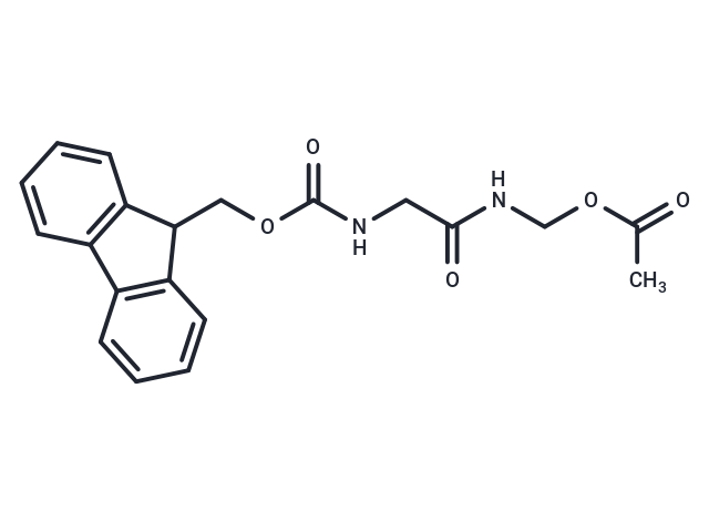 Fmoc-Gly-NH-CH2-acetyloxy Chemical Structure
