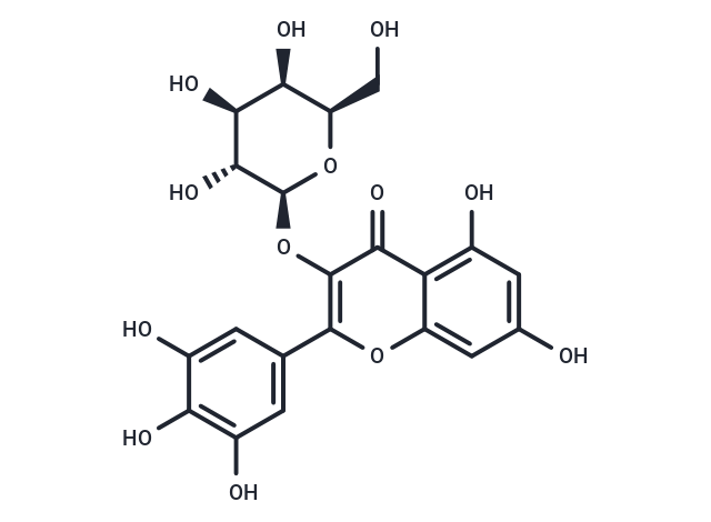 TargetMol Chemical Structure Myricetin 3-O-galactoside