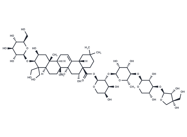 Platycodin D Chemical Structure