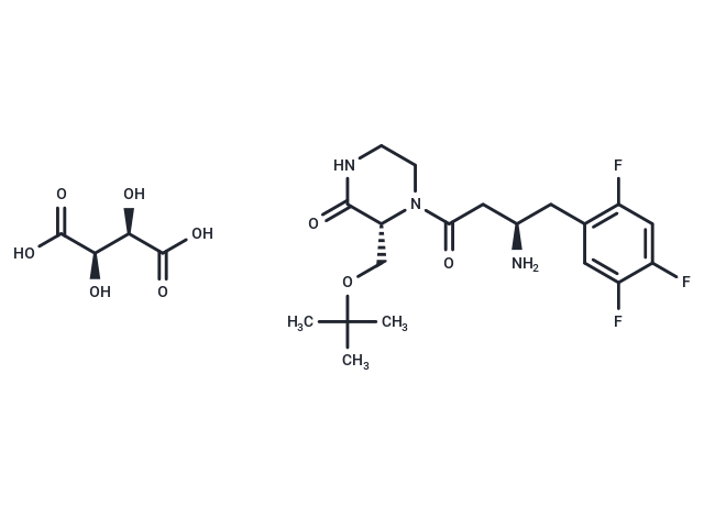 Evogliptin tartrate Chemical Structure