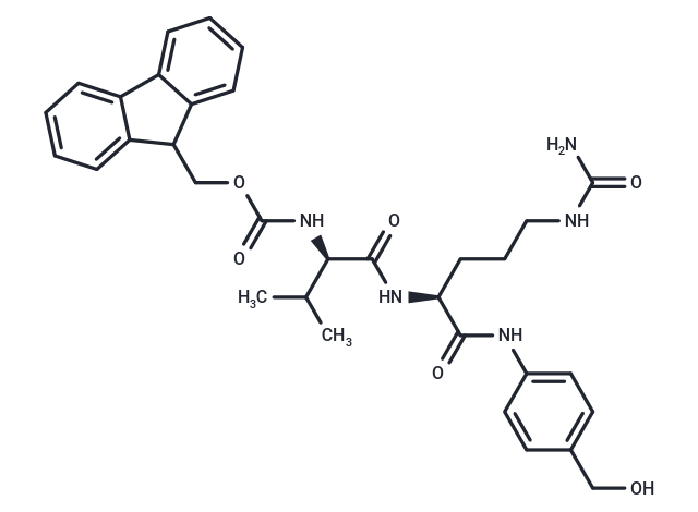 Fmoc-D-Val-Cit-PAB Chemical Structure
