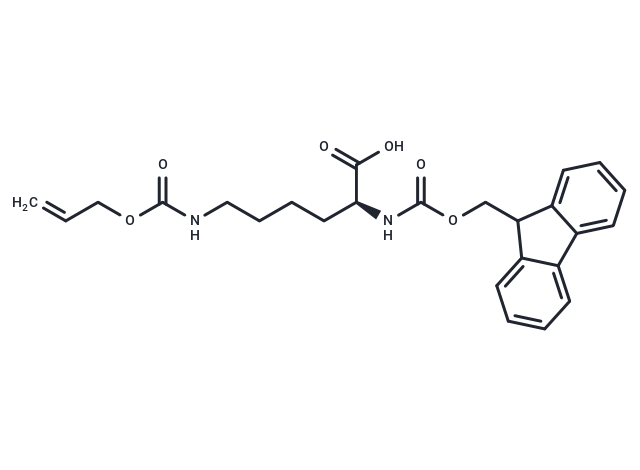 Fmoc-Lys(Alloc)-OH Chemical Structure