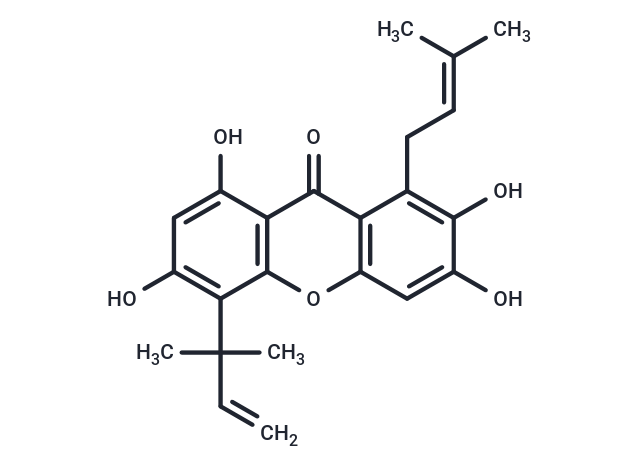 TargetMol Chemical Structure Cudratricusxanthone A