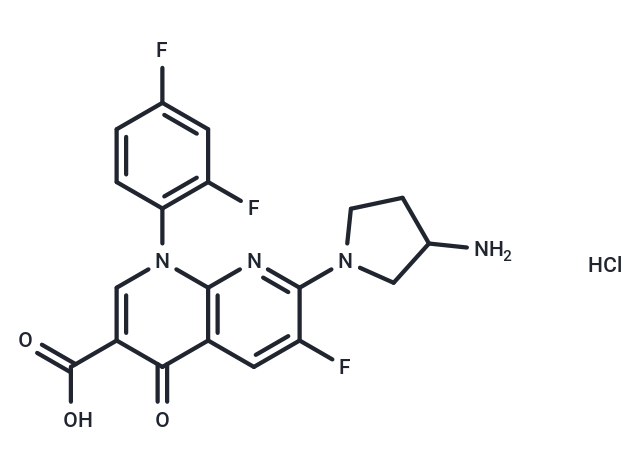 Tosufloxacin hydrochloride Chemical Structure