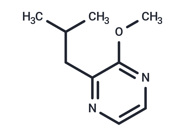 2-Isobutyl-3-methoxypyrazine Chemical Structure