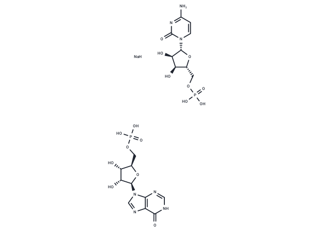 Polyinosinic-polycytidylic acid sodium Chemical Structure