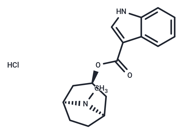 Tropisetron hydrochloride Chemical Structure