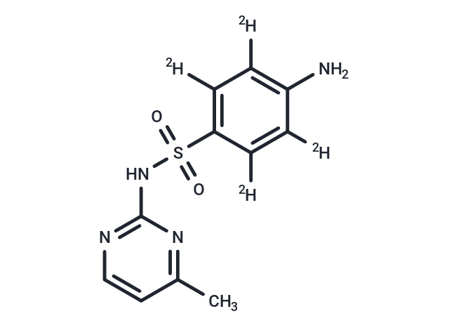 TargetMol Chemical Structure Sulfamerazine D4