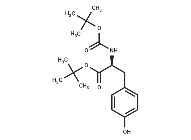 Boc-Tyr-OtBu Chemical Structure