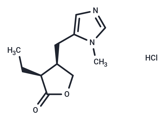 TargetMol Chemical Structure Pilocarpine Hydrochloride