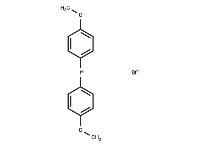 bis(p-methoxyphenyl)iodonium bromide Chemical Structure