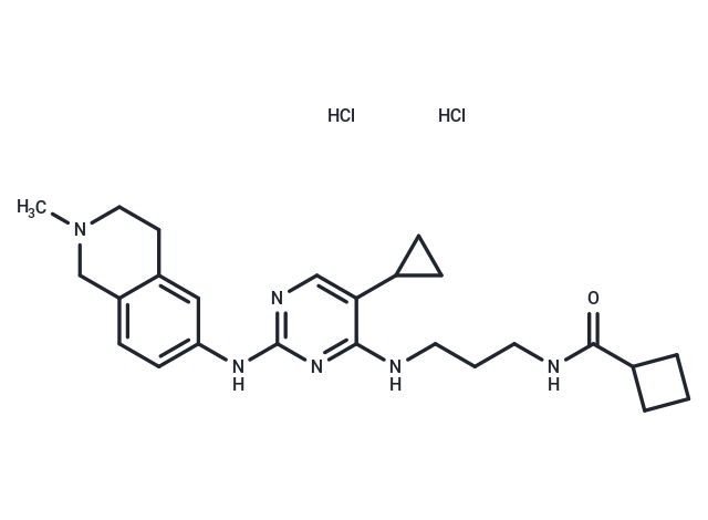 MRT68921 dihydrochloride Chemical Structure
