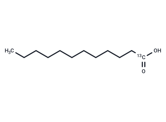 TargetMol Chemical Structure Lauric Acid-13C