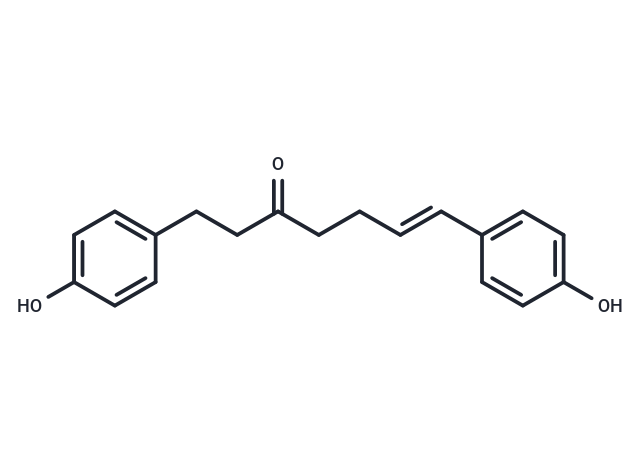 TargetMol Chemical Structure 1,7-Bis(4-hydroxyphenyl)hept-6-en-3-one