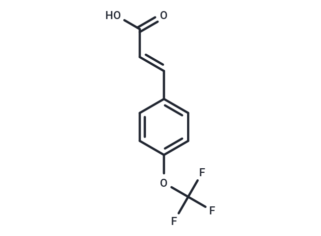 4-(Trifluoromethoxy)cinnamic Acid Chemical Structure