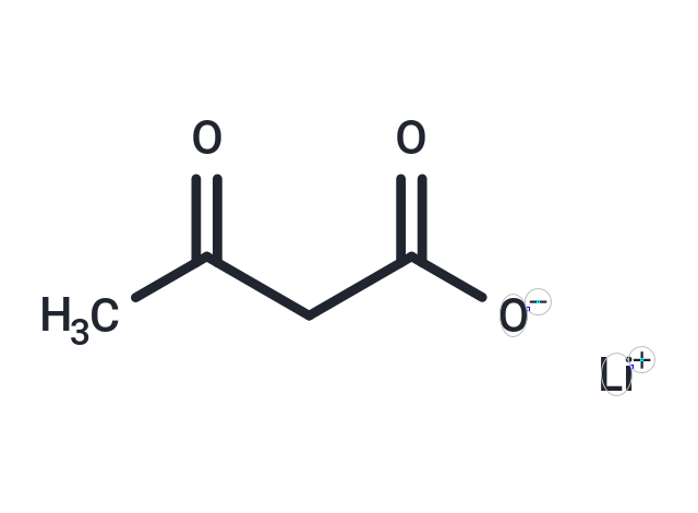 Acetoacetic acid lithium salt Chemical Structure