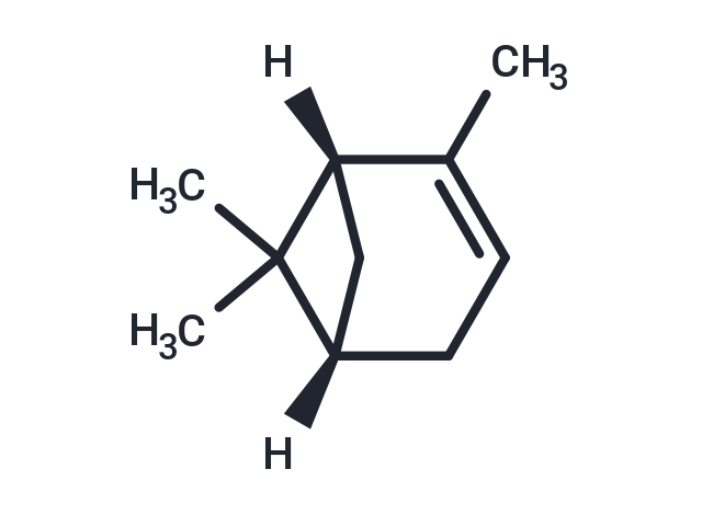 (-)-α-Pinene Chemical Structure