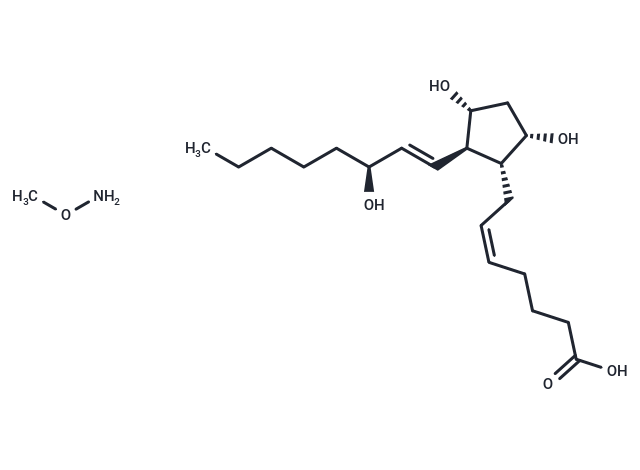 Dinoprost methoxyamine Chemical Structure