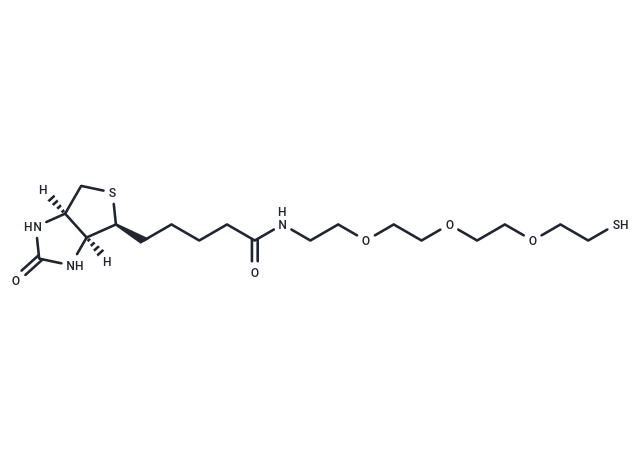 Biotin-PEG3-SH Chemical Structure