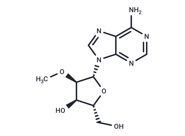 2'-O-Methyladenosine Chemical Structure