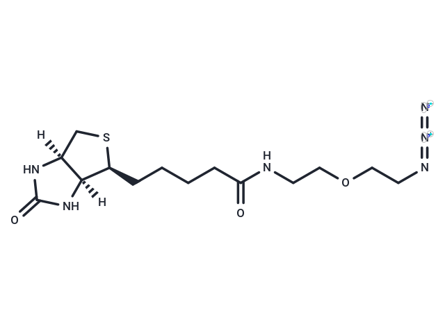 TargetMol Chemical Structure Biotin-PEG1-azide