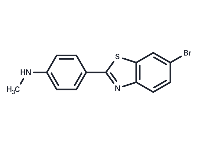 4-(6-Bromo-2-benzothiazolyl)-N-methylbenzenamine Chemical Structure