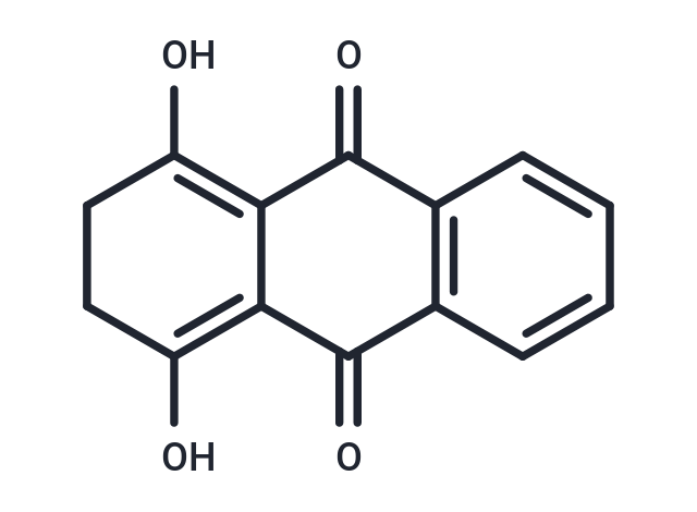 Leucoquinizarin Chemical Structure