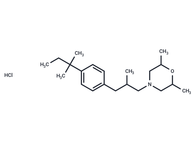TargetMol Chemical Structure Amorolfine HCL