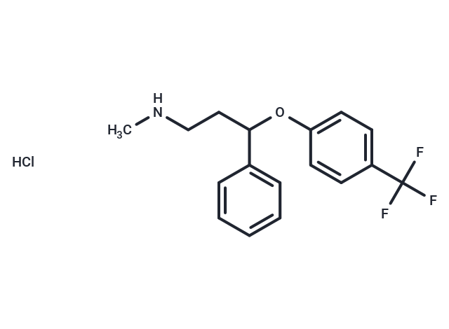 Fluoxetine hydrochloride Chemical Structure