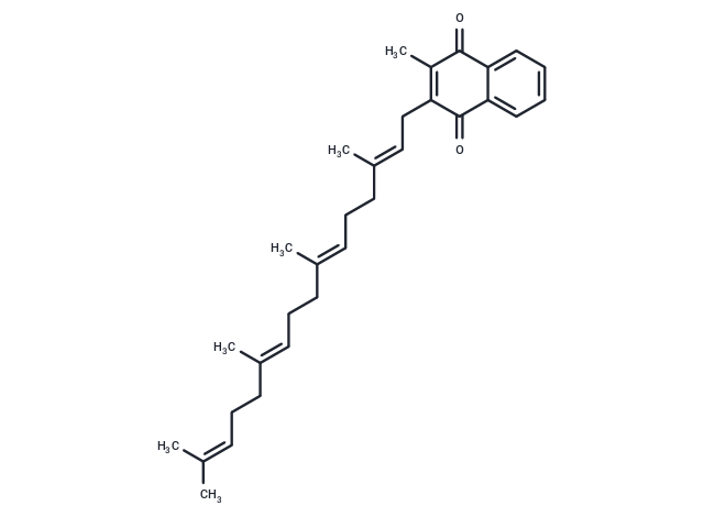 Menaquinone-4 Chemical Structure