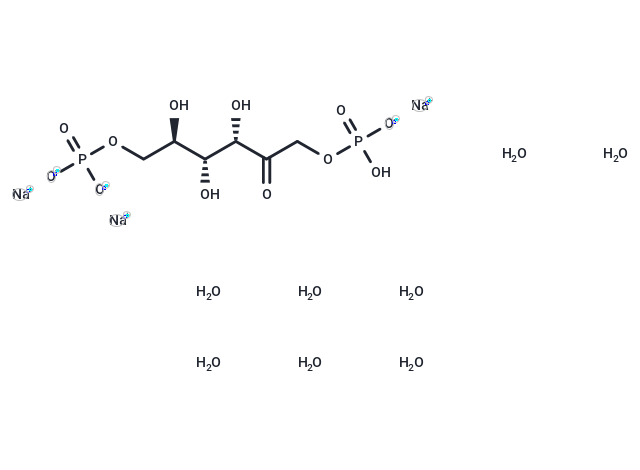 TargetMol Chemical Structure Fosfructose, sodium salt, hydrate (1:3:8)