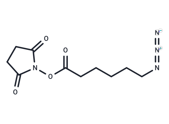 TargetMol Chemical Structure N3-C5-NHS ester