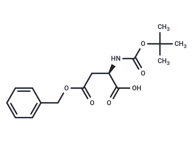 Boc-D-Asp(OBzl)-OH Chemical Structure