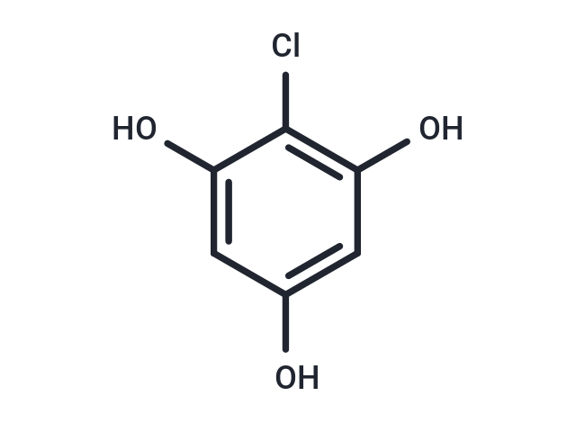 2-Chlorobenzene-1,3,5-triol Chemical Structure