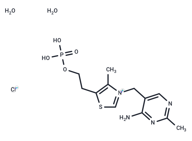 Thiamine monophosphate chloride (dihydrate) Chemical Structure