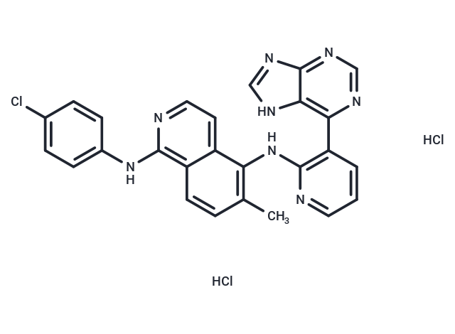 Raf inhibitor 1 dihydrochloride Chemical Structure