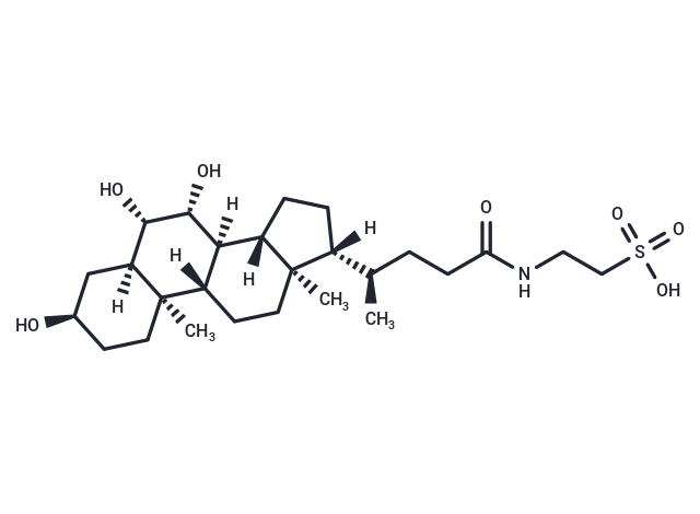 Tauro-β-muricholic acid Chemical Structure