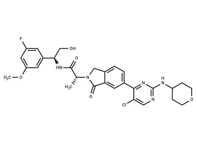 ERK1/2 inhibitor 2 Chemical Structure