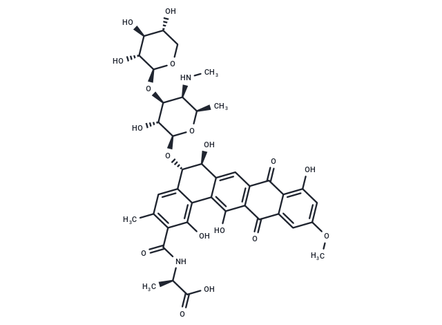 Pradimicin A Chemical Structure