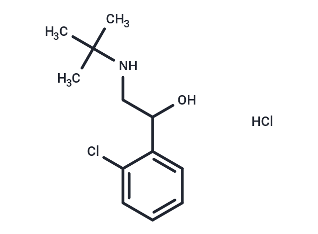 Tulobuterol hydrochloride Chemical Structure