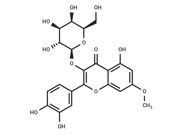 TargetMol Chemical Structure Rhamnetin 3-galactoside