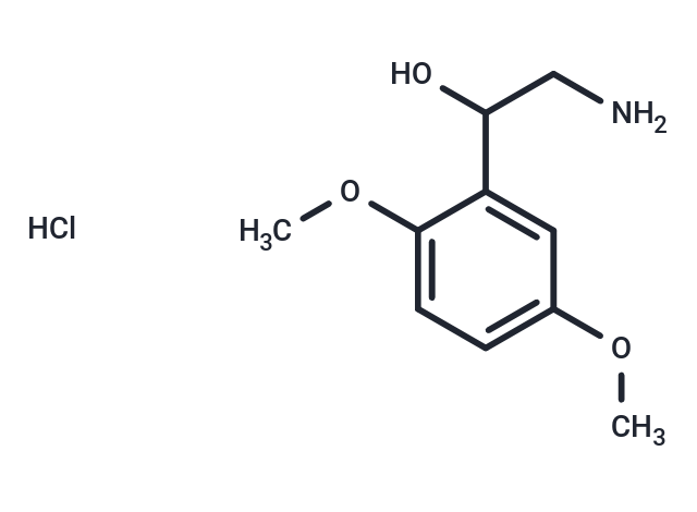 Desglymidodrine hydrochloride Chemical Structure