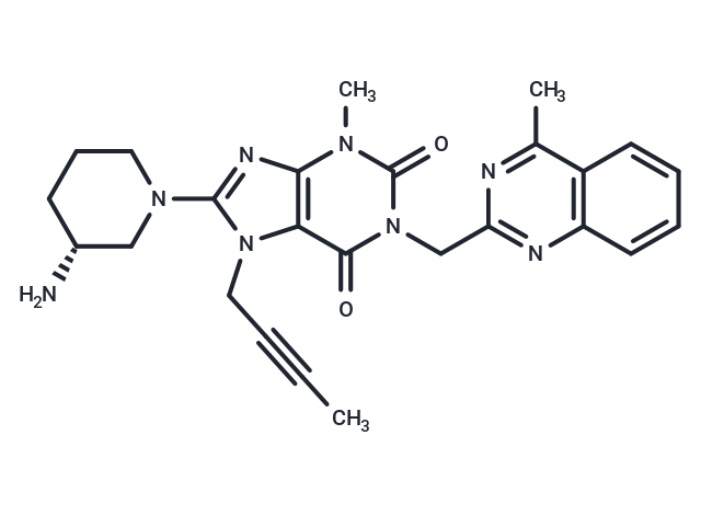 TargetMol Chemical Structure Linagliptin
