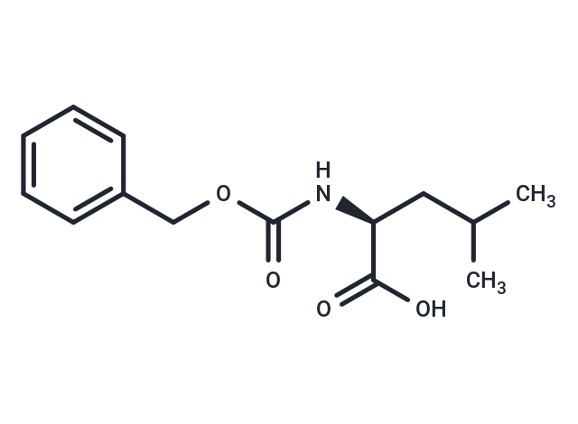 TargetMol Chemical Structure N-Cbz-L-Leucine