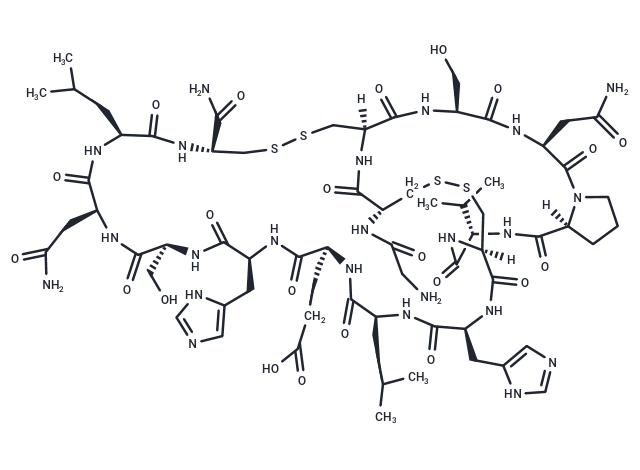 α-Conotoxin MII Chemical Structure